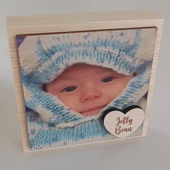 Photo Block | Photo Gift | Personalised Photo | Gift for Her | Gift for Him | Wooden Block