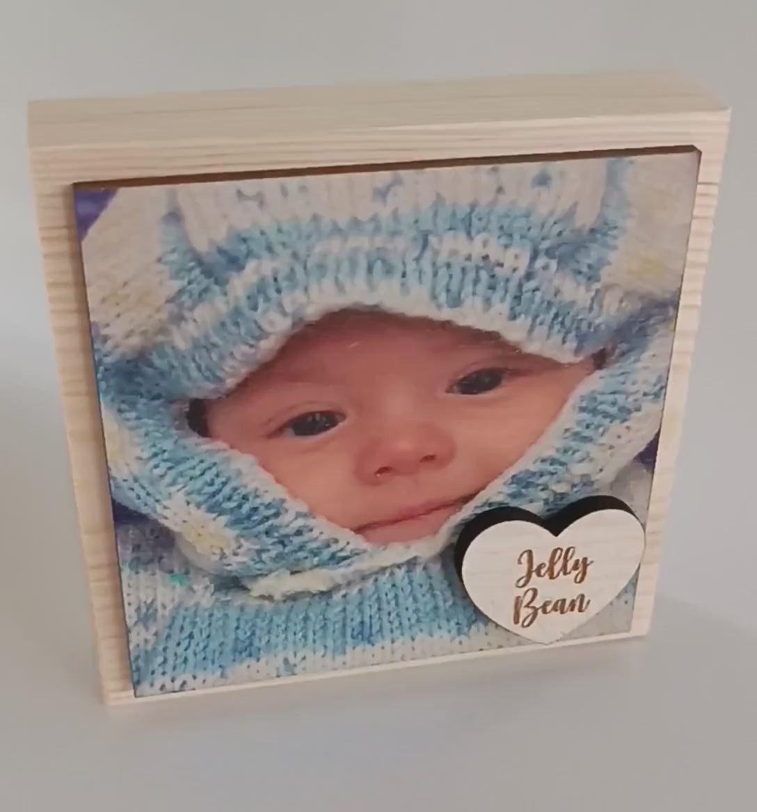 Photo Block | Photo Gift | Personalised Photo | Gift for Her | Gift for Him | Wooden Block