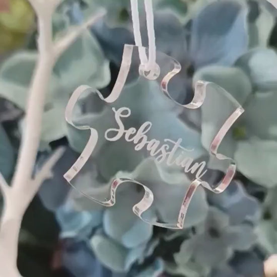 Funeral Favours / In Memory / Jigsaw Funeral Tokens / Personalised Bereavement Keepsake / Wooden Jigsaw / Memorial Gift