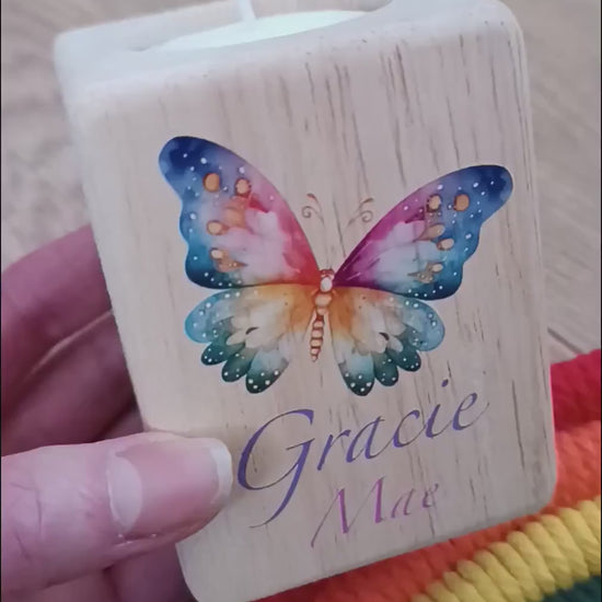 Baby loss Butterfly Memorial Candle / Wave of Light / BLAW Candle / Miscarriage / Stillbirth / BLAW 2024